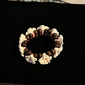 Floral Beaded Bracelet